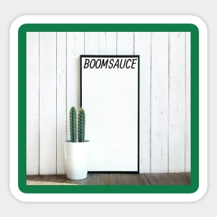 BOOMSAUCE Sticker